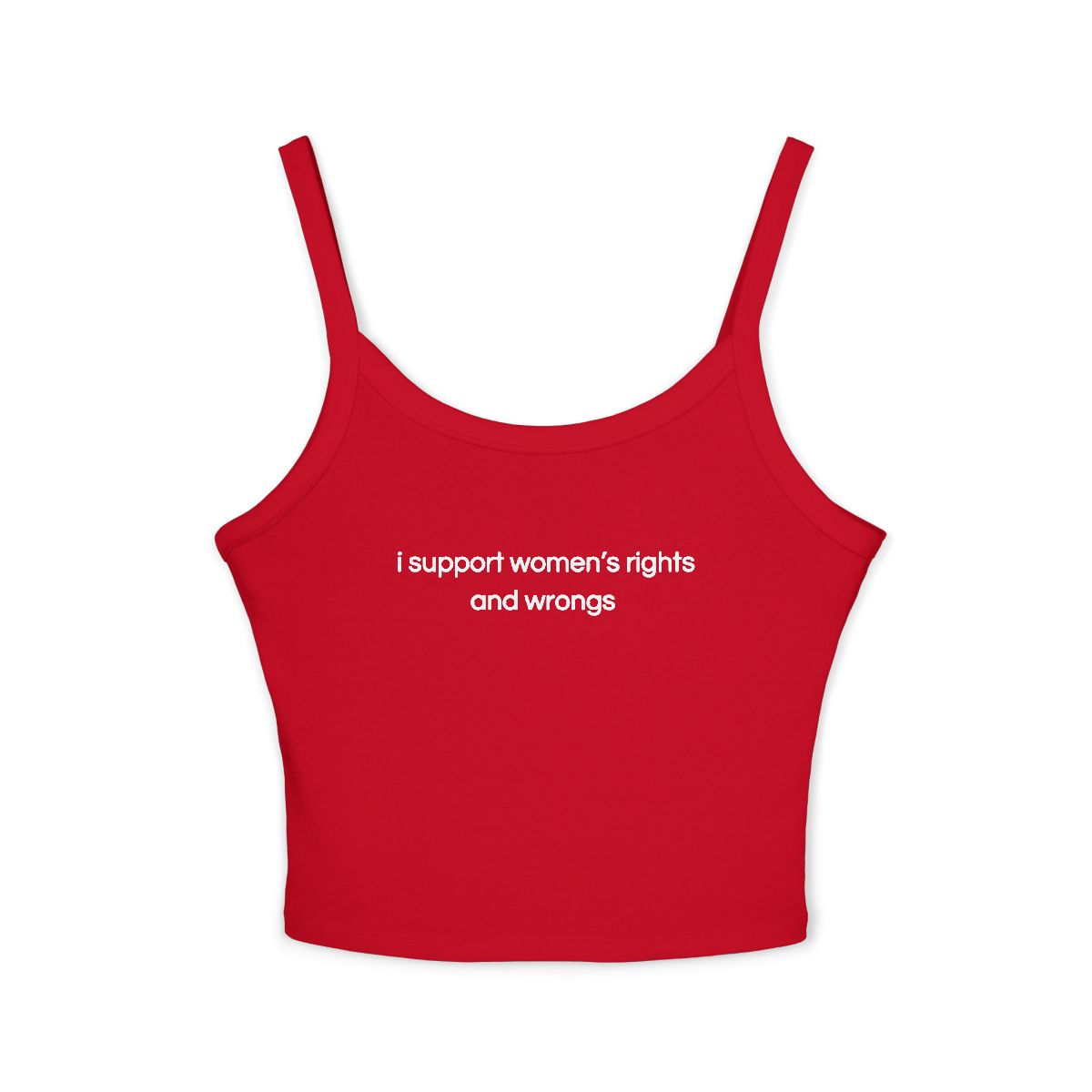 I Support Women's Rights and Wrongs Tank Top