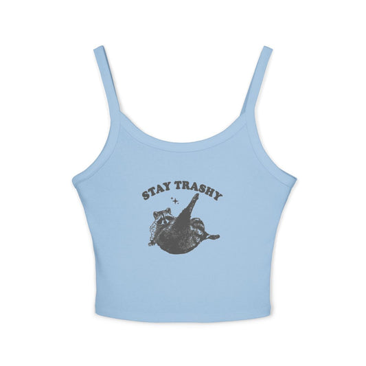 Stay Trashy Crop Top Tank