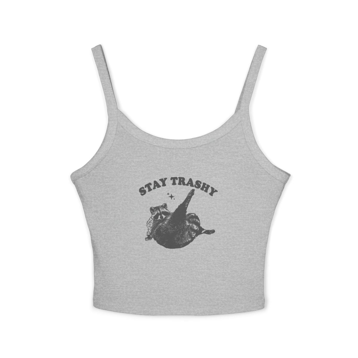 Stay Trashy Crop Top Tank