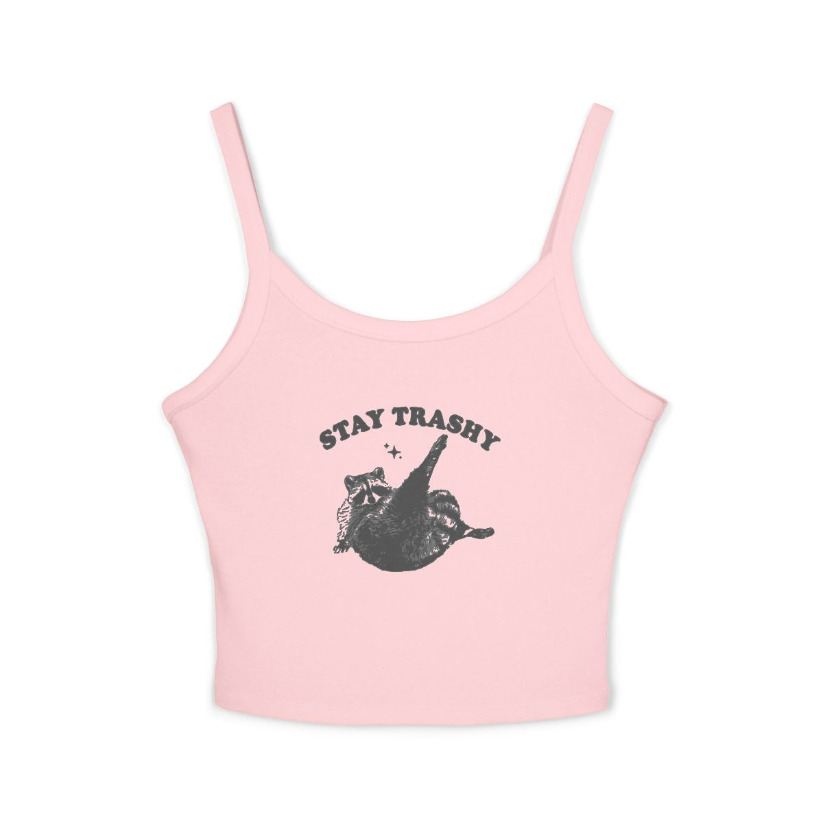 Stay Trashy Crop Top Tank